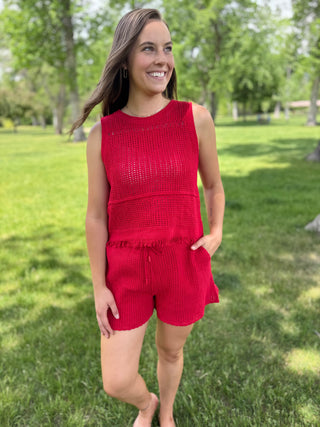 Crochet Sleeveless Top