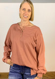 Stitched Henley