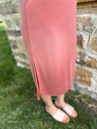 Cap Sleeve Modal Dress