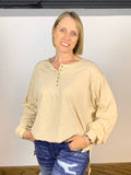 Stitched Henley