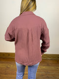 Linen Button Down