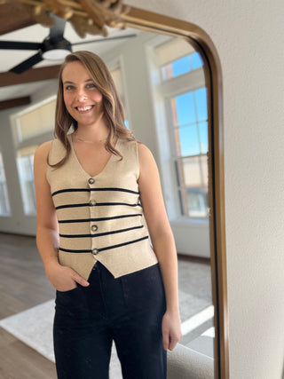 Tribal Sweater Vest