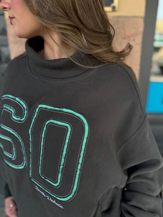 South Dakota Mock Neck