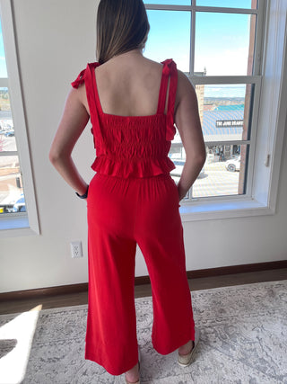 Sharon Smocked Tank
