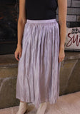 Satin Midi Skirt
