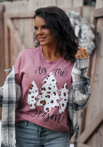 Christmas Tis The Season Graphic Tee